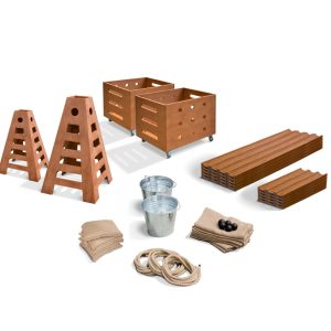Outdorable Loose Parts Ball Run Package 65pc