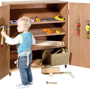 Outdorable Carpentry / Sand-Pit Storage Cabinet